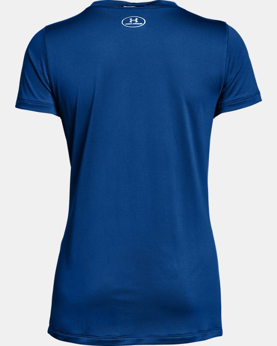 Women's UA Locker T-Shirt in Blue image number 8